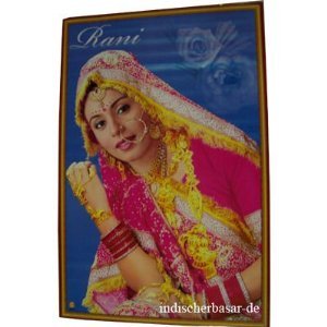 Bollywood-Poster Star Rani Mukherjee 81x51cm Hochglanzpapier von indischerbasar.de