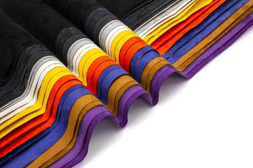 Indivitara® Mikrofaserstoff selbstklebend Wildleder Optik Kunstleder Wildlederimitat - Stretch Dehnbar Folie Stoff - DAS ORIGINAL von indivitara
