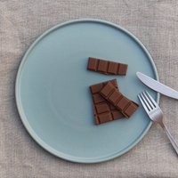 Teller Groß 27cm | Grün Matt Keramik-Teller Minimalistisch Servierteller Pizza-Teller in Deutschland Handgemachtes Geschirr Teller Groß 27cm | Grün Matt Keramik-Teller Minimalistisch Servierteller Pizza-Teller in Deutschland Handgemachtes Geschirr von indreceramics