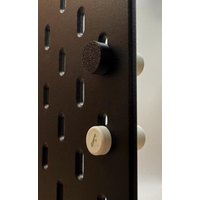 Ikea Skadis Schraubenabdeckung - Abdeckkappen Für Schraubenköpfe, 3D Druck, Pegboard Zubehör, Sauberes Design, Einfache Klick-Montage von ines3Dmanufaktur