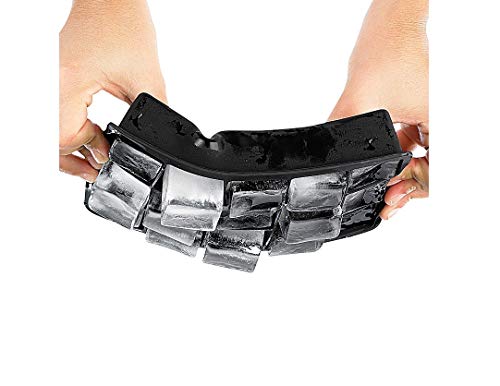 infactory 15-fach JUMBO-Silikon-Eiswürfelform für 0.5 Liter von infactory