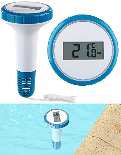 infactory Zubehör zu Thermometer wasserdicht: Zusätzliches Funk-Poolthermometer für PT-250, wasserdicht IPX8 (Funk Thermometer wasserdicht, Funk Wasserthermometer, Wassertemperatur) von infactory