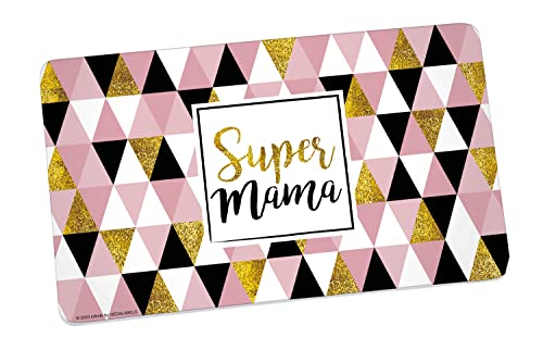 Frühstücksbrettchen Super Mom Muster von infinite by GEDA LABELS (INFKH)