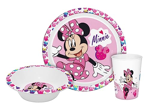 Kindergeschirr Minnie Kids 3teilig PP von infinite by GEDA LABELS (INFKH)