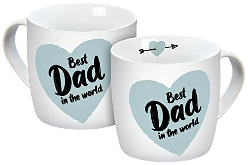 Tasse Best Dad in the world 300ml von infinite by GEDA LABELS (INFKH)