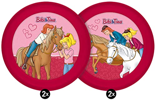 Teller Bibi & Tina mit Pferden 4er Set PP von infinite by GEDA LABELS (INFKH)