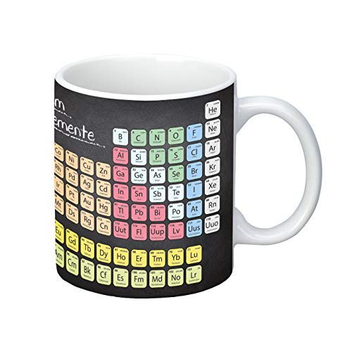 infinite by GEDA LABELS (INFKH) 12160 Periodensystem Tasse, Porzellantasse, Kaffeetasse, Kindertasse, Mehrfarbig von infinite by GEDA LABELS (INFKH)