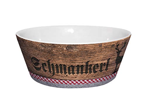 infinite by GEDA LABELS (INFKH) 13407 Oktoberfest Schmankerl Schale, Porzellanschale, Müslischale, Frühstücksschale, Dessertschale, Braun von infinite by GEDA LABELS (INFKH)