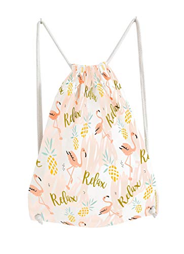 infinite by GEDA LABELS (INFKH) 15936 Flamingo Relax Turnbeutel 42 cm, Bunt von infinite by GEDA LABELS (INFKH)
