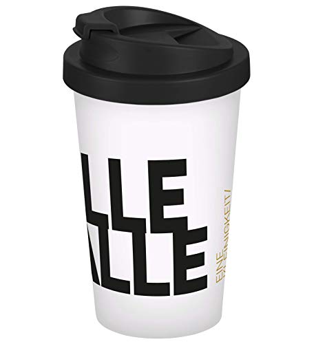 infinite by GEDA LABELS (INFKH) 16065 Pillepalle 400ml Coffee to go Becher, Kaffeebecher, Reisebecher, Mehrwegbecher, Kunststoff von infinite by GEDA LABELS (INFKH)