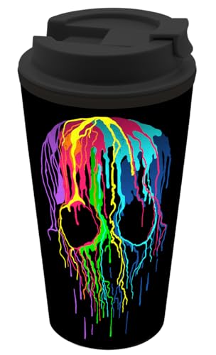 infinite by GEDA LABELS (INFKH) Coffee to go Becher Skull Neon 400ml von infinite by GEDA LABELS (INFKH)