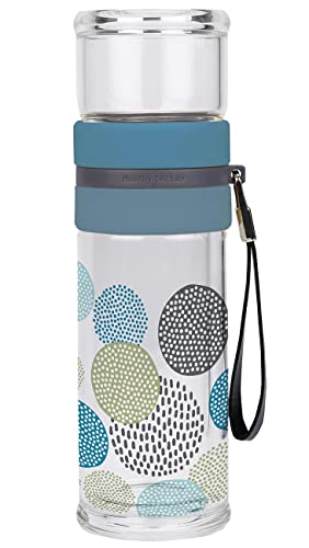 infinite by GEDA LABELS (INFKH) Glasflasche m. Teesieb Skandinavien Design 300ml von infinite by GEDA LABELS (INFKH)