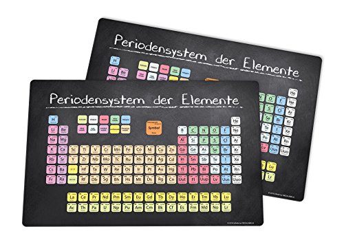 infinite by GEDA LABELS (INFKH) Periodensystem 2er Set43x29cm Platzset 2-teilig, Kunststoff, Mehrfarbig, 43 x 29 x 0,2 cm, 2-Einheiten von infinite by GEDA LABELS (INFKH)