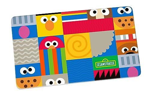 Frühstücksbrettchen Sesamstraße Jubiläum, Bunt von infinite by GEDA LABELS