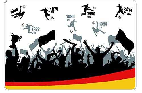 Platzset Fussball Titel 2er Set von infinite by GEDA LABELS