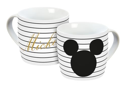 Tasse Mickey Kopf Fakegold 300ml von infinite by GEDA LABELS