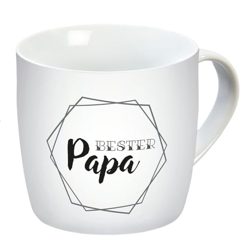 Tasse Papa Danke 300ml | Kaffee | Tee | Kakao| Geschenk | Geburtstag | Weihnachten | Vatertag | Vater | Lieblingsmensch | Porzellan | Dankeschön von infinite by GEDA LABELS