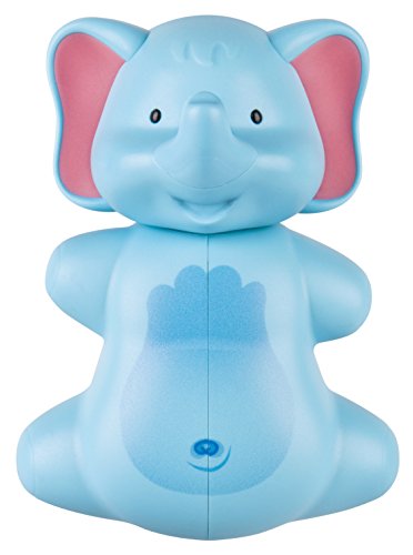 infinite by GEDA LABELS Fun Animal Elefant Zahnbürstenhalter, ABS & PVC, Blau, 7,5 x 5,5 cm von infinite by GEDA LABELS