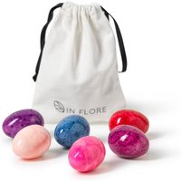 In Flore Desiree Alabaster Stein Eier, 6Er Pack, Rosa von inflorehome