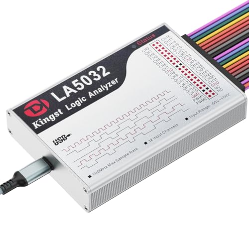 InnoMaker USB Logikanalysator LA5032 32 Kanäle 500MHz 10G Samples für MCU ARM FPGA Debug Tool MIPI Analysator mit Englischer Software Kompatibel mit Windows Mac Linux von innomaker