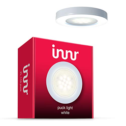 innr Puck Light Erweiterung, 1 LED-Lampe (EINZELPACK - Benötigt komplettes Set mit Steuerbox) Warm Weiß, Dimmbar, G4, PL 110 Puck von innr