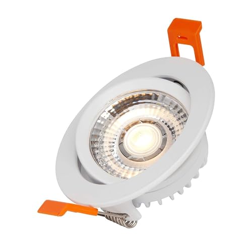 innr Smart LED Recessed Spot Light (Erweiterung), dimmbare LED Deckeneinbauleuchten, (EINZELPACK - Benötigt komplettes Set mit Steuerbox) warm weiß 2700K, RSL 115 Spot von innr