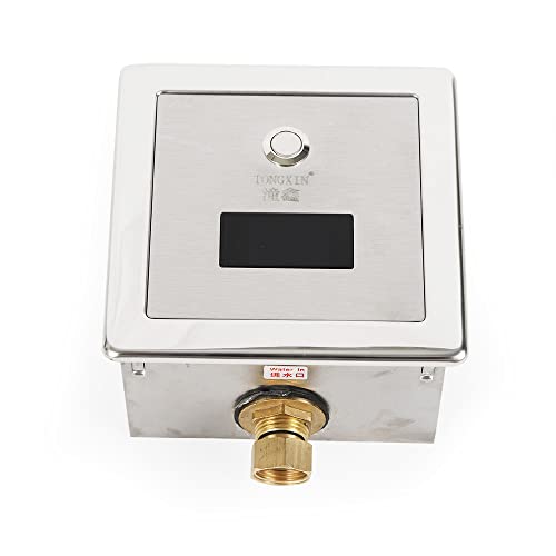 Automatischer Urinal Spülventil 13 * 13 * 10cm Automatik Sensor Toilette Infrarot Induktive Urinal Spülung Bad Spülventil Wandmontage Induktiven Toilettenventile Toilette Sensor Spülventil von innytund
