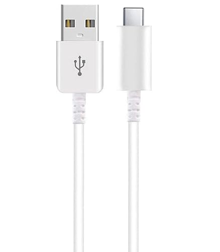 ino 1X Typ-C 100 cm Kabel USB-C Daten und Ladekabel für Samsung Galaxy A05s F04 A90 A80 A73 A70 A71 A54 A53 A52 A51 A50 M51 A42 A41 A40 A34 A33 A32 A31 M31 M31s A25 A13 A14 S22 S23 S23 FE S20FE von ino