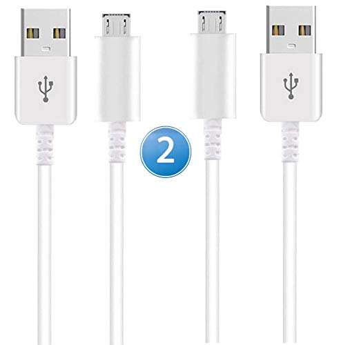 ino 2 Stück 100 cm Micro-USB Kabel kompatibel mit Samsung Galaxy Xcover 4 Xcover 3 Xcover 2 Gand Prime A2 Core Datenkabel Ladekabel Handykabel von ino