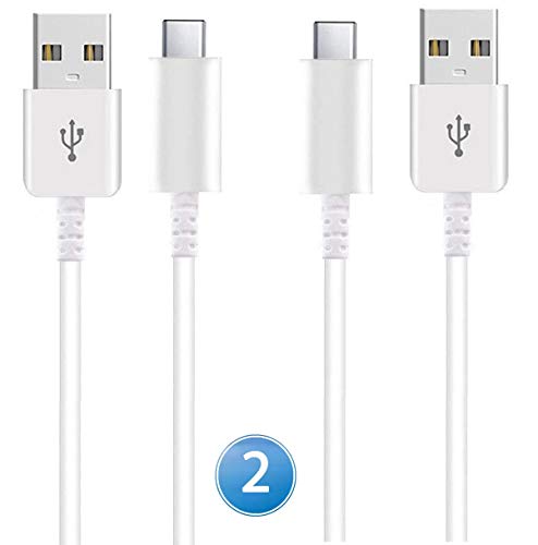 ino 2X Typ-C 100 cm Kabel USB-C Daten und Ladekabel kompatibel mit Samsung Galaxy Tab S7+ Tab S7 Tab S6 Lite Tab S6 Tab S5e Tab S4 Tab S3 9.7 Tab Activ Handykabel von ino