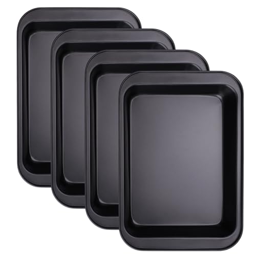 inodiref Antihaft Backblech Groß Backform Rechteckig Ofenblech Tief Baking Tray for Oven Kuchenblech Rechteckig mit Hohen Kanten Leicht zu Reinigen 31.5 X 22 X 5cm für Backen und Grillen inodiref Antihaft Backblech Groß Backform Rechteckig Ofenblech Tief Baking Tray for Oven Kuchenblech Rechteckig mit Hohen Kanten Leicht zu Reinigen 31.5 X 22 X 5cm für Backen und Grillen von inodiref