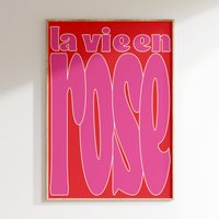 Retro Wand Kunst Groovy Funky Poster Design Geschenke Für Sie Oder Ihn Bunte Wandkunst Vintage Prints von inouiboutique