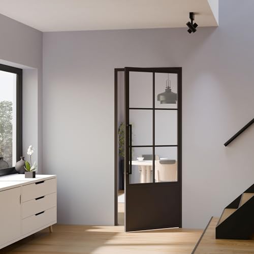 inova Drehtür mit Beschlag & Zarge Glastür Komplettset 830x2115mm DIN rechts Griffstange inova Drehtür mit Beschlag & Zarge Glastür Komplettset 830x2115mm DIN rechts Griffstange von inova