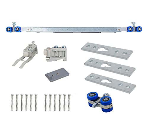 inova Einzugs-Dämpfer Soft-Close 80 kg Traglast Soft-Close Einzug für Holz-Schiebetür zum Nachrüsten Tür-Dämpfer Einzug von inova