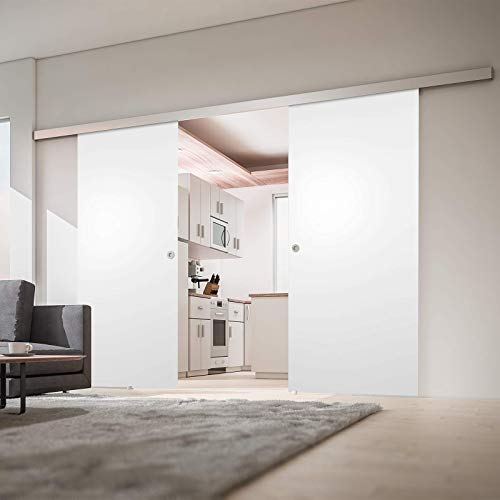inova Holz-Schiebetür 2 Flügel Weiss 1760 x 2035 mm Alu Komplettset mit Griffmuschel und Softclose beidseitig inova Holz-Schiebetür 2 Flügel Weiss 1760 x 2035 mm Alu Komplettset mit Griffmuschel und Softclose beidseitig von inova