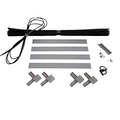 Fliegengitter- Fenster- Mücken- Insektenschutz- Alu- Weiss optimal für Rolläden (100cm x 120cm, +16mm Einhängewinkel) von insektenschutz-rollladen-shop-1000-FeRo