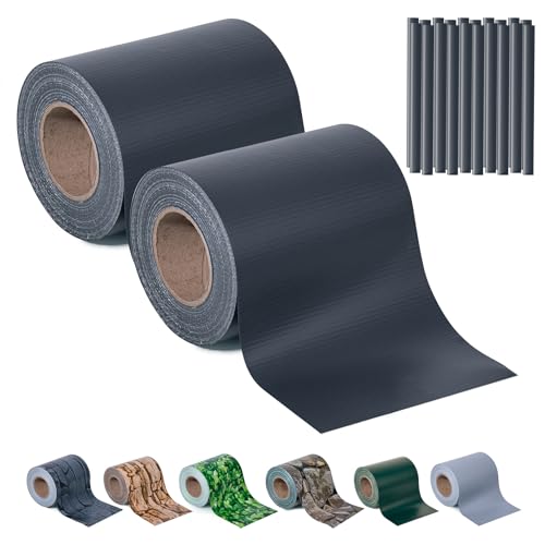Sichtschutzstreifen Zaun 35 m x 19 cm inkl.20 Clips, Sichtschutz Zaunfolie PVC Sichtschutzstreifen Doppelstabmatten für Gartenzaun, Balkon/Diverse Farben-2PCS Sichtschutzstreifen Zaun 35 m x 19 cm inkl.20 Clips, Sichtschutz Zaunfolie PVC Sichtschutzstreifen Doppelstabmatten für Gartenzaun, Balkon/Diverse Farben-2PCS von interGo