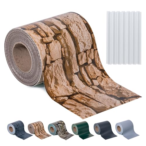 Sichtschutzstreifen Zaun 35 m x 19 cm inkl.20 Clips, Sichtschutz Zaunfolie PVC Sichtschutzstreifen Doppelstabmatten für Gartenzaun, Balkon/Diverse Farben von interGo
