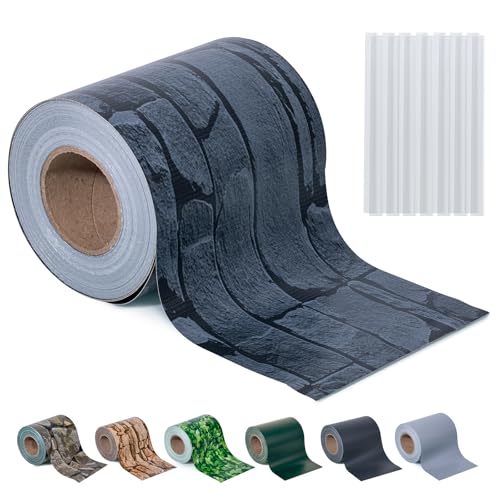 Sichtschutzstreifen Zaun 35 m x 19 cm inkl.20 Clips, Sichtschutz Zaunfolie PVC Sichtschutzstreifen Doppelstabmatten für Gartenzaun, Balkon/Diverse Farben von interGo