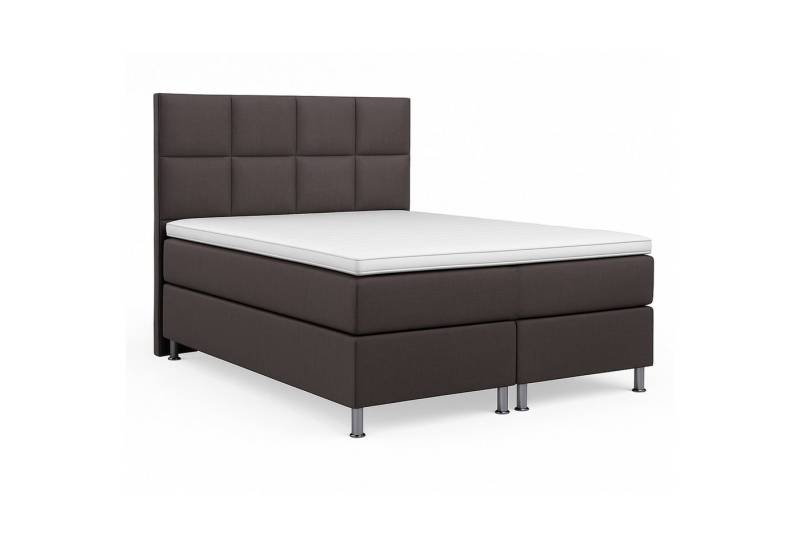 interbed Boxspringbett Miami 140x200 cm Webstoff interbed Boxspringbett Miami 140x200 cm Webstoff von interbed