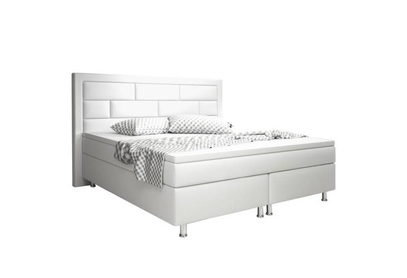interbed Boxspringbett Nizza 180x200 cm (Bett 180x200 cm, Bett 180x200 cm schlafbett mit Matratze springboxbett), inklusive Matratzen und Topper interbed Boxspringbett Nizza 180x200 cm (Bett 180x200 cm, Bett 180x200 cm schlafbett mit Matratze springboxbett), inklusive Matratzen und Topper von interbed