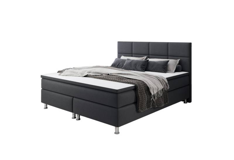 interbed Boxspringbett Rotterdam 140x200 cm Webstoff, inkl. Topper und Matratze interbed Boxspringbett Rotterdam 140x200 cm Webstoff, inkl. Topper und Matratze von interbed