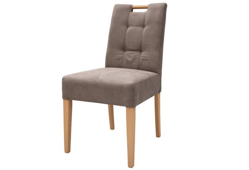interbed Polsterstuhl Ostrava 4er Set lackiert Massivholz Taupe interbed Polsterstuhl Ostrava 4er Set lackiert Massivholz Taupe von interbed