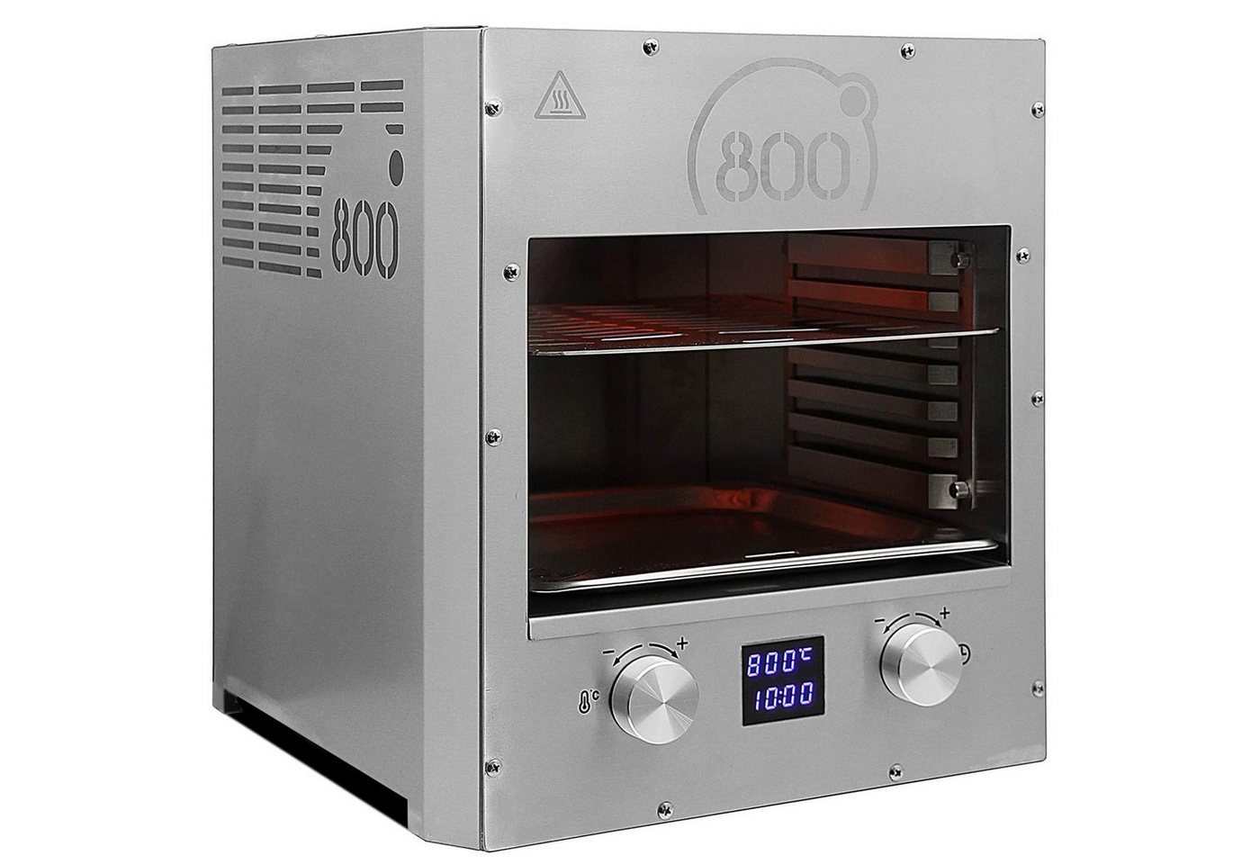 intergrill Gasgrill 800° Elektrogrill Pure XLc Indoor Steakgrill LCD, 2,2 kW von intergrill