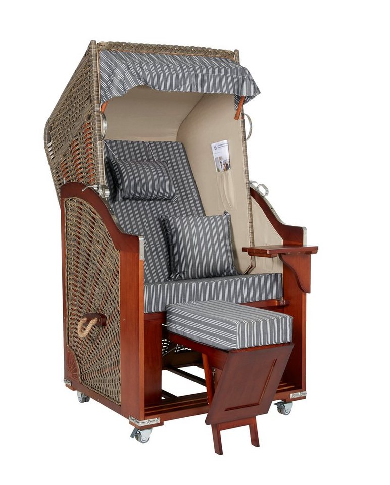 intergrill Strandkorb Ava Deluxe Einsitzer, BxTxH: 97x80x170 cm, Gartenmöbel von intergrill