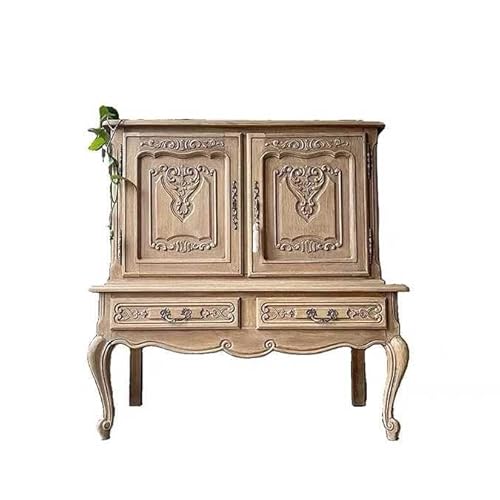 interoknack Französischer Provinzstallschrank, handgeschnitzt, mit gebogenen Beinen, Massivholz, zweitüriger Porzellanschrank mit Ausstellungsregal, individuelle Möbel im Landhausstil interoknack Französischer Provinzstallschrank, handgeschnitzt, mit gebogenen Beinen, Massivholz, zweitüriger Porzellanschrank mit Ausstellungsregal, individuelle Möbel im Landhausstil von interoknack