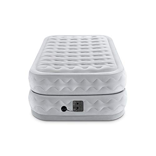 Intex 64487EP Dura-Beam Deluxe Series Supreme Air-Flow Airbed with Fiber-Tech, Gray Intex 64487EP Dura-Beam Deluxe Series Supreme Air-Flow Airbed with Fiber-Tech, Gray von intex