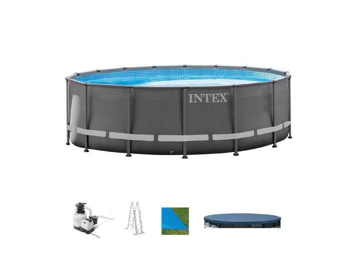 Intex Framepool 26330GN Frame Pool Set Ultra Rondo XTR Ø 549 x 132 cm Intex Framepool 26330GN Frame Pool Set Ultra Rondo XTR Ø 549 x 132 cm von intex