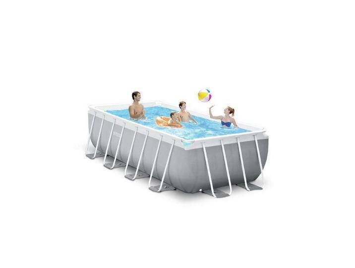 Intex Framepool 26790GN Frame Pool Set Prism Quadra 400 x 200 x 122 cm Intex Framepool 26790GN Frame Pool Set Prism Quadra 400 x 200 x 122 cm von intex