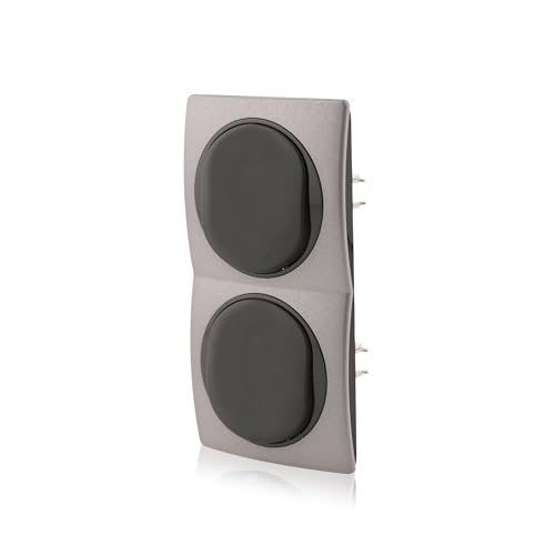 Intratec 2x Drucktaster Nobilis Set + 2er Rahmen ABS 80x151mm 10AX 250V vertikal Anthrazit/Schwarz Wandmontage Ø 60mm Intratec 2x Drucktaster Nobilis Set + 2er Rahmen ABS 80x151mm 10AX 250V vertikal Anthrazit/Schwarz Wandmontage Ø 60mm von intratec 100% Shopping